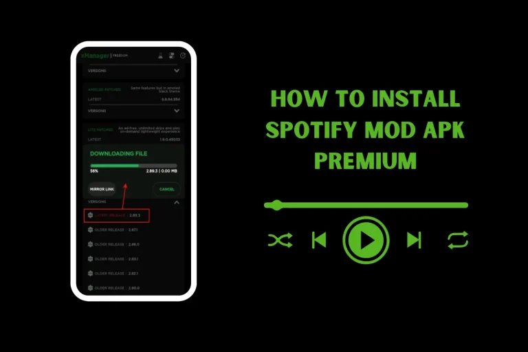 HOW TO INSTALL SPOTIFY MOD APK PREMIUM