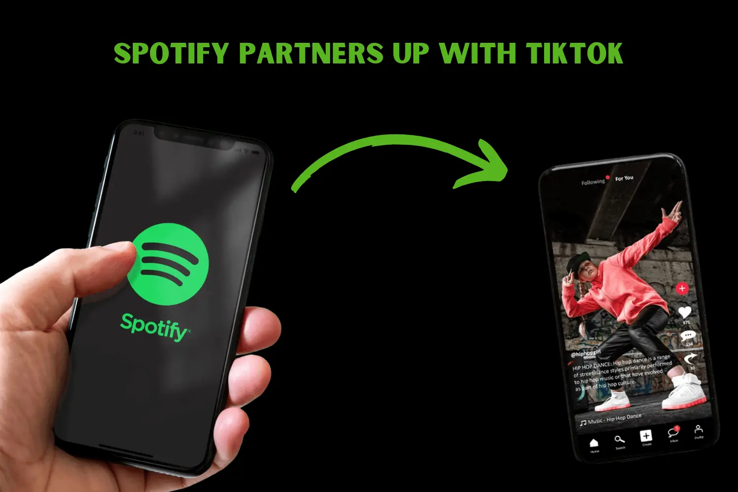 spotify partners up with tiktok