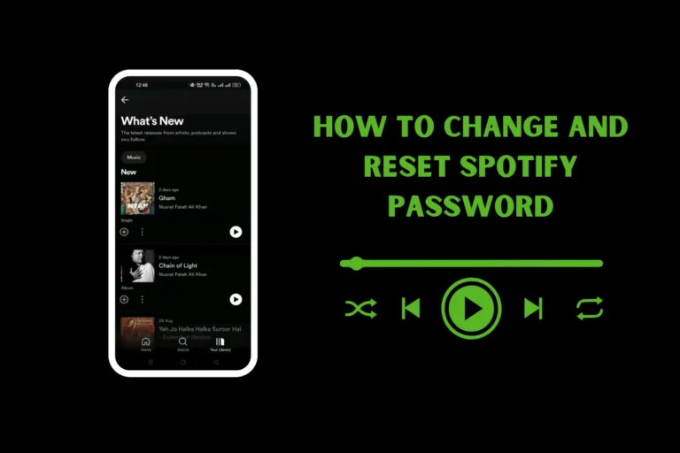how to change or reset your spotify password